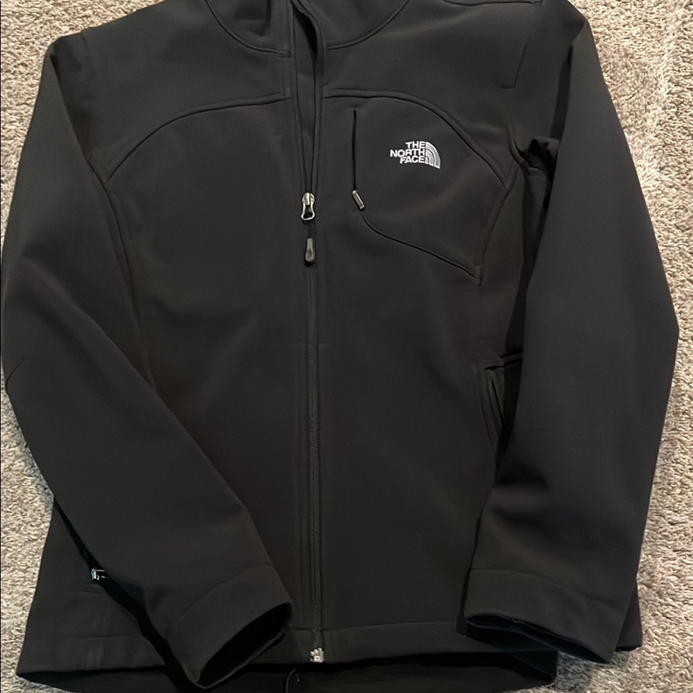 The North Face Black Performance Jacket with Fleece Material - Picture 1 of 5